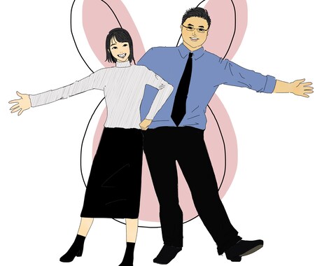 モニター価格☆優しい印象のイラストを描きます イメージ1