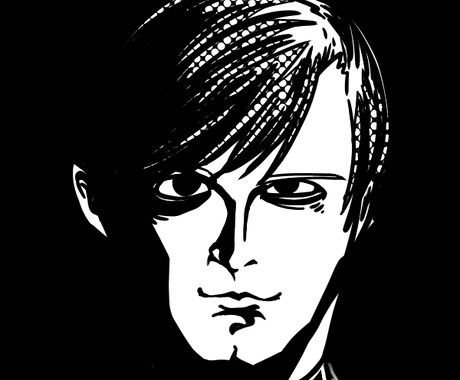 ペルソナ5風の似顔絵描きます ペルソナ5に出てくるアイコン風の似顔絵を描きます イメージ2