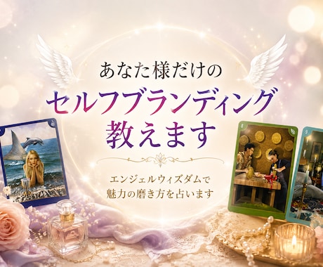 あなただけのセルフブランディング教えます エンジェルウィズダムで魅力の磨き方を占います イメージ1