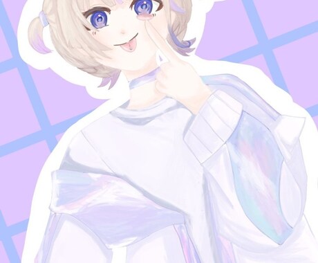 あなたのために厚塗りでイラストをかきます！ます 可愛くイラスト描きます！！！！ イメージ2