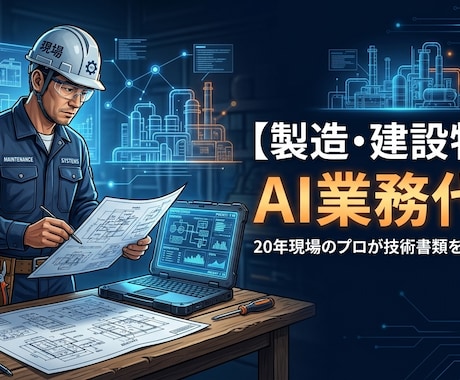 日報・報告書作成を効率化代行します 「現場のことは現場のプロへ」面倒な書類業務を劇的に削減します イメージ1