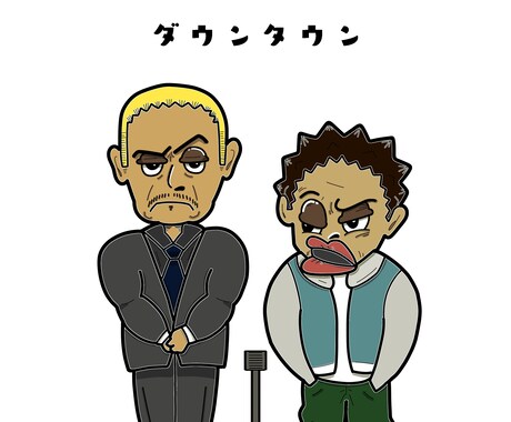 カートゥーン風似顔絵をワンコインで承ります 自分にしかない特徴で個性的なアイコンを イメージ2