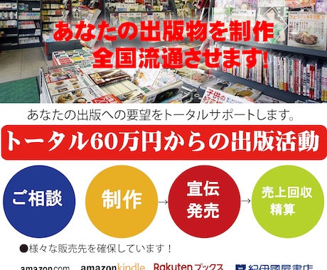 あなたの本を制作して流通させます 道義出版ではあなたの出版物を制作、全国流通させます！ イメージ1