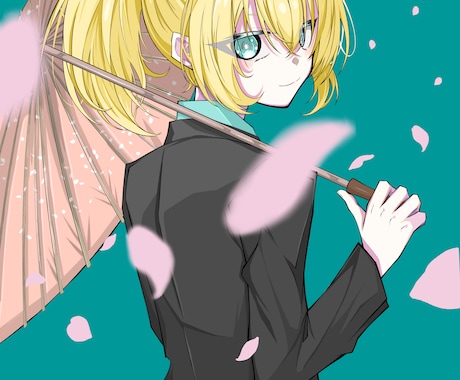 アイコン、ヘッダー等のイラストお描きします 主にくっきりとした絵柄でキャラクターを描かせて頂きます！ イメージ2