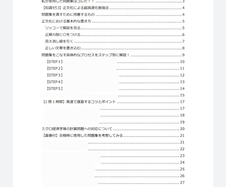 独学で公務員試験に合格した勉強法全て晒します 全29ページ・画像24枚を使用したPDFテキストを配布します イメージ2