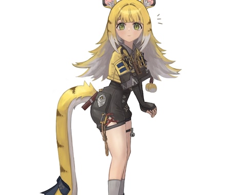 VTuberゲーム立ち絵 高品質厚塗りで描きます 先着3名様限定価格◆美麗で質感豊かな女性キャラ得意 イメージ2