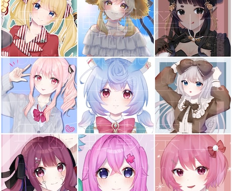 安価でイラストが描けます 厚塗り風の綺麗なイラストが得意です イメージ2