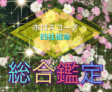 あなたの生まれ持った運勢を二刀流で占います 西洋占星術と四柱推命で、自己認識をさらに深めて下さい☆ イメージ1