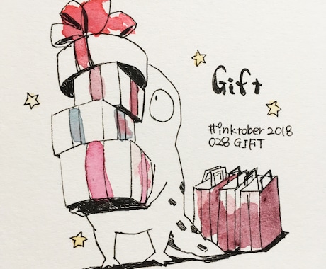 水彩絵具でほんわかイラスト描きます 水彩絵具の暖かみのあるイラストで差がつきます！ イメージ2
