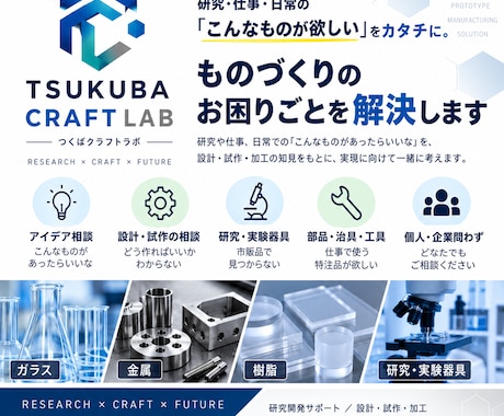 ものづくり・試作のお困りごとを解決します イメージ1