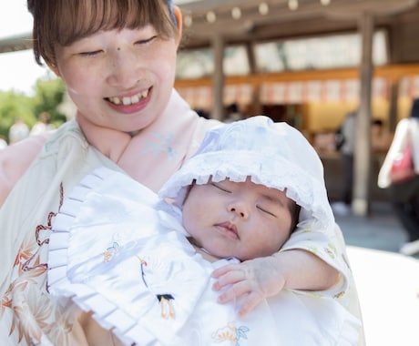 七五三・お宮参りの写真撮ります 低価格で一生の思い出を撮ります！ イメージ2