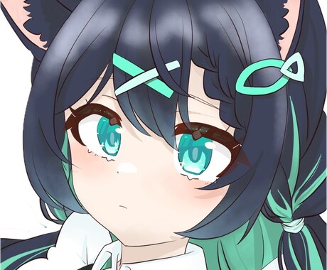 目を惹かれるSNS用アイコン描きます 初心者の方にも優しく分かりやすく！ イメージ2