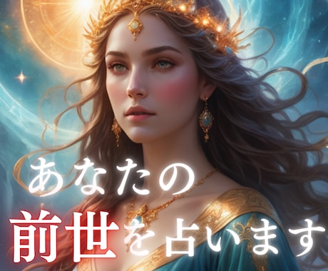 あなたの【前世】を占います ～あなたの、前世の扉を開く鍵を渡します～ イメージ1