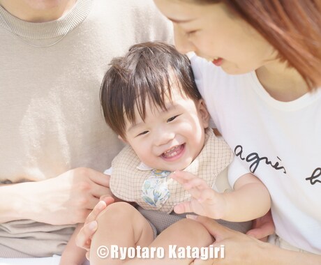 大阪〜出張撮影！記念に残る写真をお撮りします 今だけの瞬間を、家族の宝物に。 イメージ2