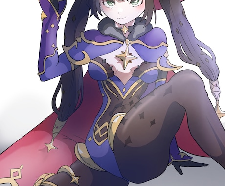 アニメ塗りの綺麗なイラストを描きます 男性からチビキャラまで！！あなたの理想に近づけます！ イメージ1