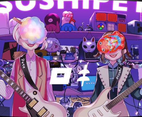 歌ってみたイラスト描きます あなたオリジナルな「歌みた」イラストをご提供します。 イメージ2