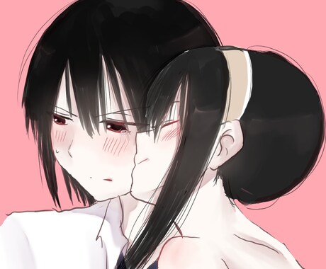 一枚絵イラストかきます かわいらしい女の子を描くのが得意です。 イメージ2