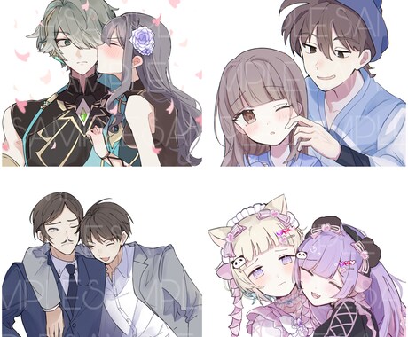 ご希望のイラストお描きいたします 夢絵、サムネ、記念イラストその他なんでも◎ イメージ2