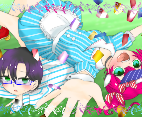 サムネ用イラストを描きます かわいい系の全身イラストを描きます。 イメージ1