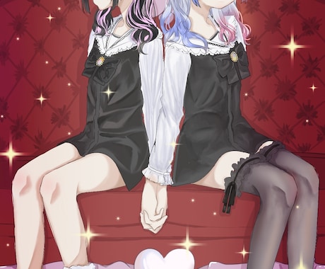 地雷系の女の子かわいい女の子ます 可愛い女の子はキラキラ輝いて眩しいです イメージ1