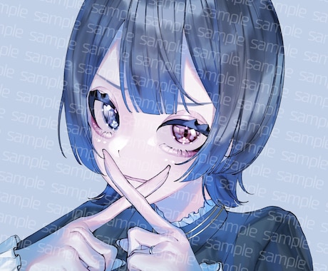 SNS用のアイコンや夢絵を制作致します あなただけの特別な1枚をお届けさせて頂きます！ イメージ2