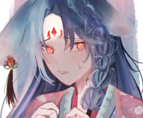 アイコン映する絵を描きます ご希望通りになるよう精一杯努めます!! イメージ2