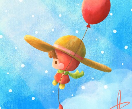 ほのぼの可愛らしいキャラクターイラスト描きます SNSアイコン・表紙・挿絵などで心温まるイラストをお求めの方 イメージ2