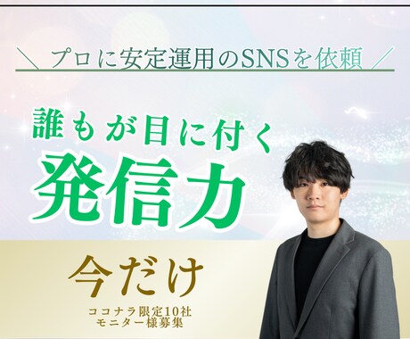 プロが安定運用のSNS運用代行をさせていただきます Instagram/Twitter運用代行サービス イメージ1