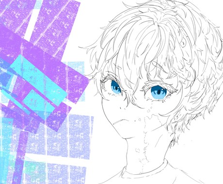 キャラクターイラスト丁寧に作成してます 女性顔のアイコンやスマホの壁紙など受付ます。 イメージ2
