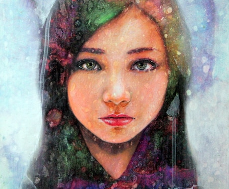 藝大院卒：細密描写で描く肖像画・似顔絵を描きます イメージ1