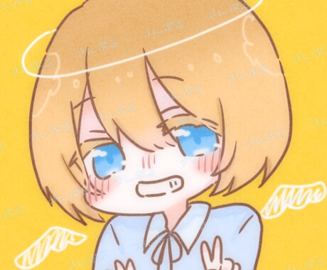 ゆるくてかわいいSNSアイコン描きます イメージ1