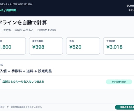 楽天RMSの商品登録・在庫更新を自動化します RMSの画面を何度も往復する作業を、CSVの自動生成に イメージ2