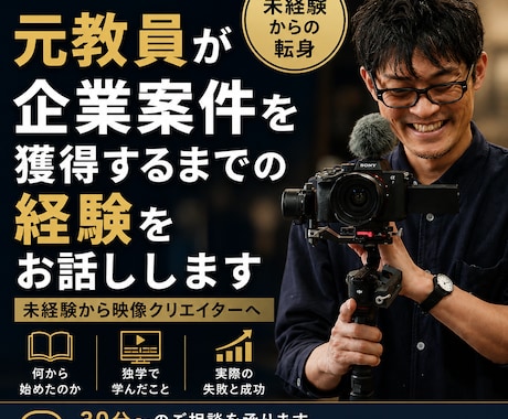 元教員が企業案件を獲得するまでの経験をお話します イメージ1
