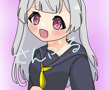 あなたのキャラのイラストお描きします ※女の子キャラのみとなっております イメージ2