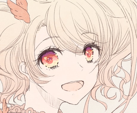 オリジナルキャラアイコン作成承ります きれい/かわいい系キャラアイコン描きます イメージ1