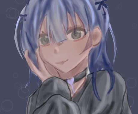 厚塗りでアイコン用イラストの作成承ります イメージ1