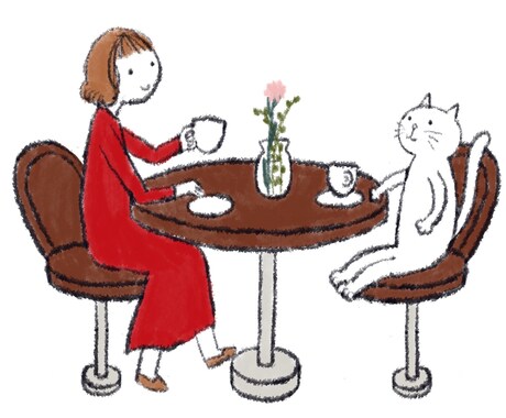 世界に1点！猫ちゃんのオリジナルイラストを描きます 先着5名様のみ現在の価格で提供させていただきます。 イメージ2