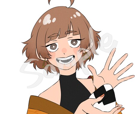 シンプルだけど可愛いイラスト制作いたします お客様のイメージやアイデアを描き起こさせていただきます！ イメージ2
