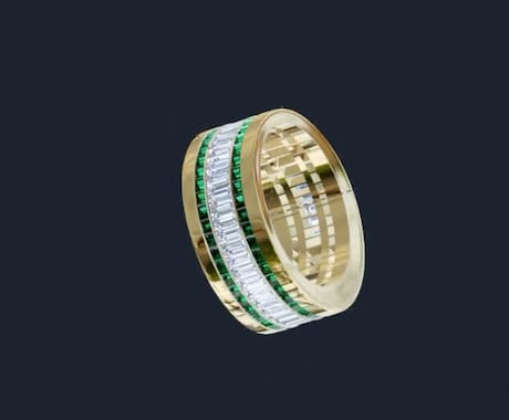 ジュエリー3DCADデータを制作します イメージ1
