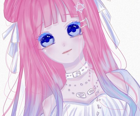 寒色系のイラスト承ります 寒色系のイラスト描きます！/アイコン/サムネ/背景などに適切 イメージ2
