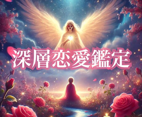 じっくり深層鑑定＊恋愛の悩み、優しく寄り添います あなたの気持ちをじっくり聴かせてください イメージ1