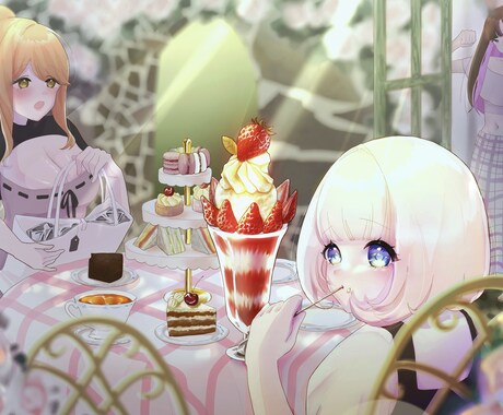 雰囲気・感情表現のあるイラスト描きます 表情と空気感重視のキャライラストを制作します イメージ2