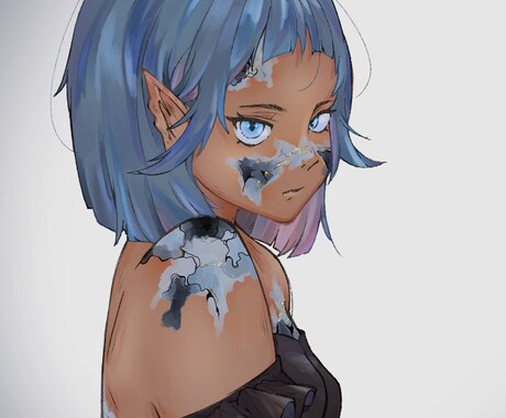 魅力的なイラストを描きます アイコン・サムネ・立ち絵等のイラストをご希望の方に！ イメージ1