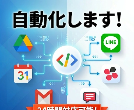 経営者・事業者の時間のかかる作業を自動化します Google、slack、freee等のサービス連携させます イメージ1