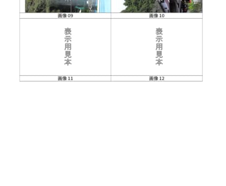 撮影した画像の一覧をファイルにします お客様が持つ画像を編集可能な一覧にします イメージ2