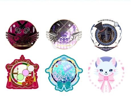 VTuber様のロゴ制作を承ります ロゴ、アニメーションロゴ、スケジュール、OP、ED幅広く対応 イメージ2