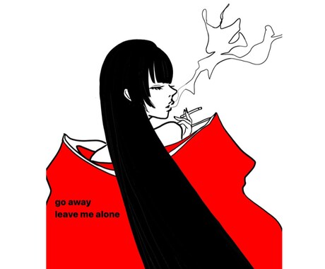 引き込まれる世界観のあるイラストを描きます 【商用可】目を引く独特の雰囲気！1枚1枚真剣に作成致します イメージ2