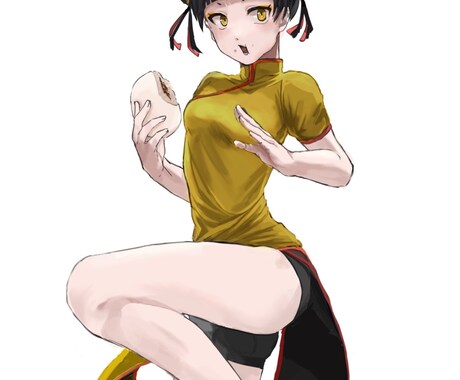 全身(膝上)イラスト描きます フルカラーでキャライラストを描きます！ イメージ2