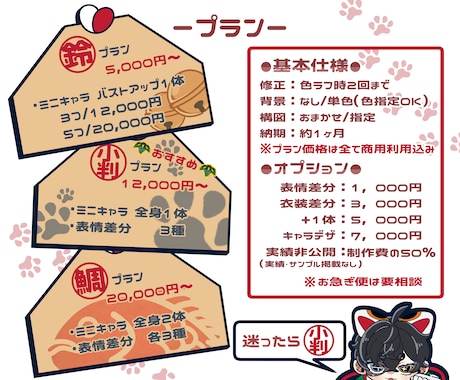 配信映えするミニキャラ制作します アイコンからグッズまで商用利用可！配信を彩るミニキャラ イメージ2
