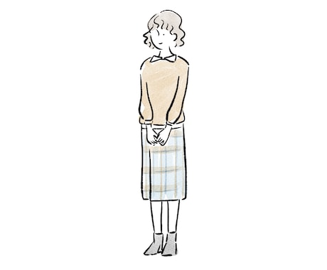おしゃれでシンプルな人物描きます シンプルだけど伝わる！ゆるっとイラスト⭐︎ イメージ2